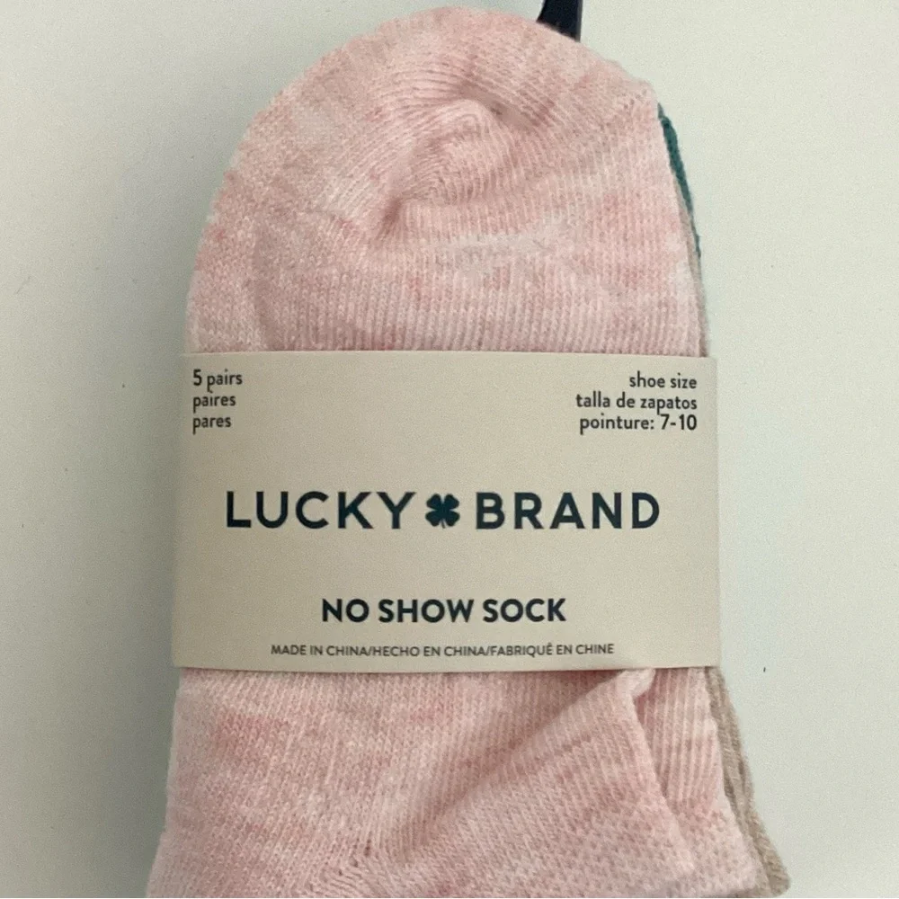\Lucky Brand\ NWT Kids No Show Socks